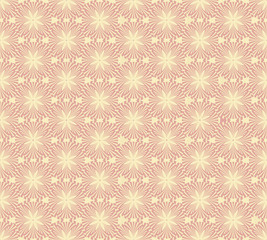 seamless pattern with floral theme, Print