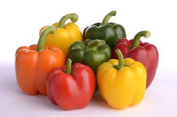 seven pepper fruits
