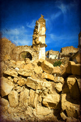 Building collapse, destruction, earthquake