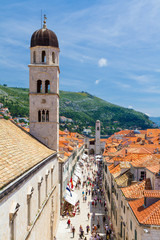Obraz premium Stradun in Dubrovnik, Kroatien