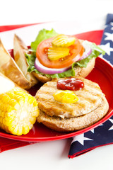 Healthy American Picnic