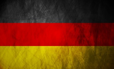 German grunge flag