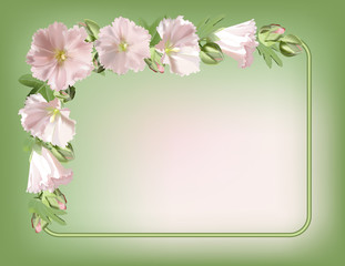 Floral frame