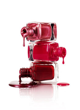 Fototapeta Dripping nail polish