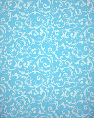 Blue seamless pattern