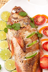 Whole Roasted Wild Rockfish