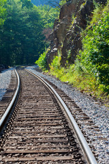 Fototapeta premium Railroad Tracks