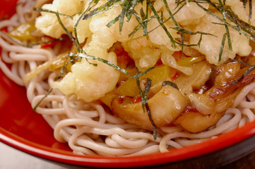 Noodles with mushroom