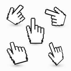 Hand cursors collection