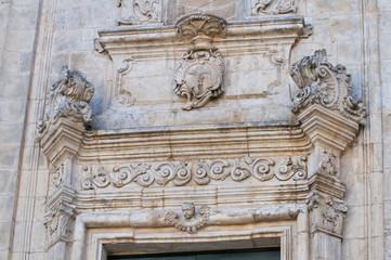 Church of St. Vito. Ostuni. Puglia. Italy.