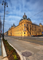 building in Zagreb, Croatia