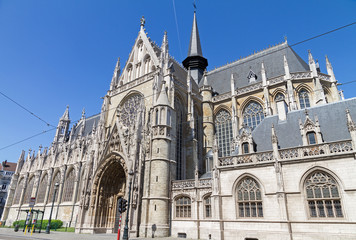 Notre dame du sablon in Brussels
