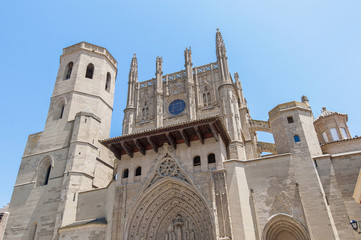 Fototapeta na wymiar Katedra Santa Maria w Huesca, Hiszpania