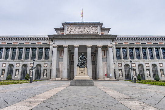 Prado Museum At Madrid, Spain