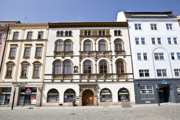 Naklejka na ściany i meble Główny plac w Ołomuniec, Republika Czeska