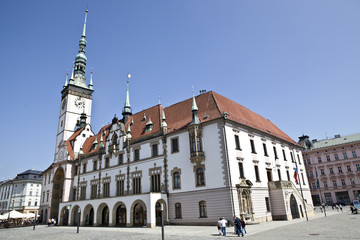 Fototapeta premium Main square in Olomouc, Czech republic