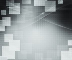 Gray Abstract Squares Background