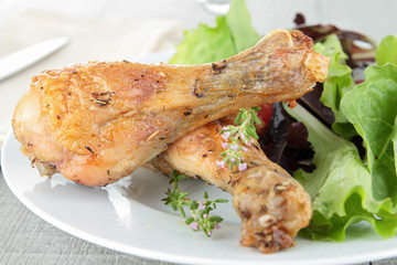 grilled drumsticks chicken