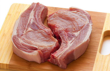 fresh pork meat
