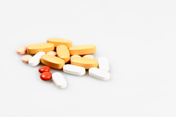 Macro of pills