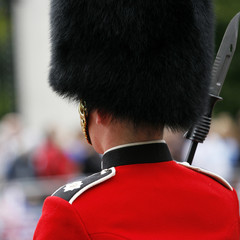 Queen's soldier at Trooping the color, 2012