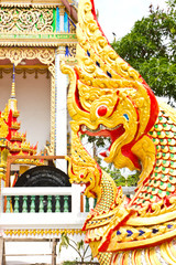 Fototapeta na wymiar Dragon, Thai heritage.
