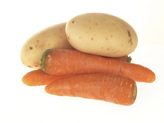 Potatoes and Carrots