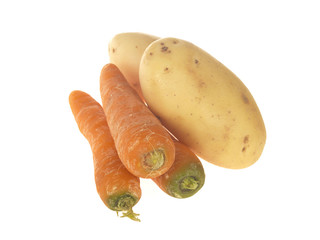 Potatoes and Carrots
