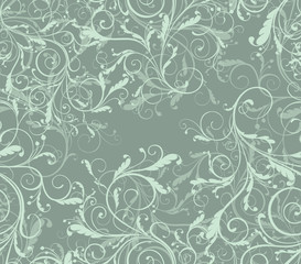 seamless floral background - 42891198