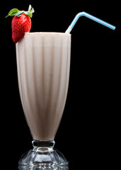 Delicious fruit smoothie