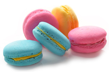 Colorful macaroons