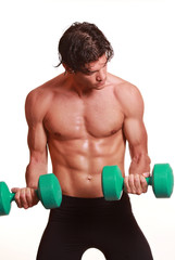 Attractive bodybuilder