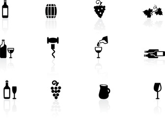 Wine icons