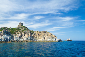 Naklejka premium Isola di Serpentara, Sardegna