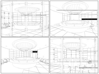 Meeting Conference Room Vector 06