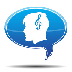 MUSIC HEAD ICON
