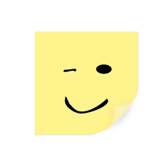 smiley - clin d'oeil