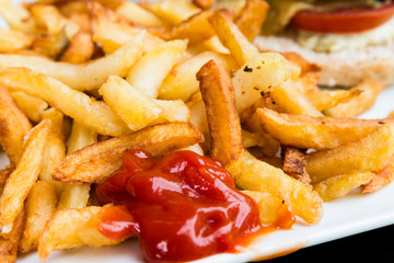 French fries potatoes