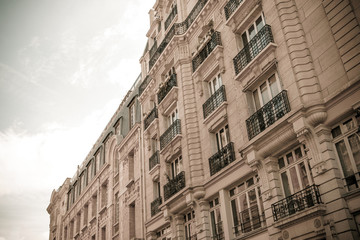 retro style building