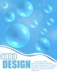 Aqua background
