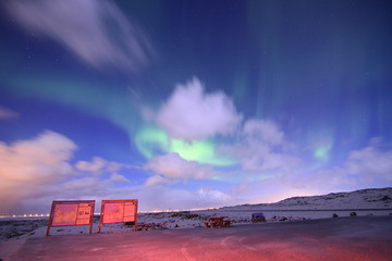 Nordlicht auf Island