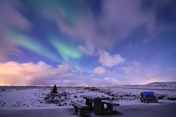 Nordlicht auf Island