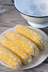 Sweet corn for BBQ party