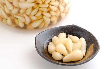 ラッキョウ漬け