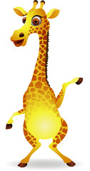 Obraz premium Giraffe cartoon