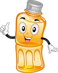 Bottled Juice Mascot