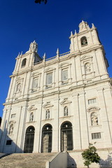 Fototapeta na wymiar Sao de Vicente de Fora in Lisbon, Portugal