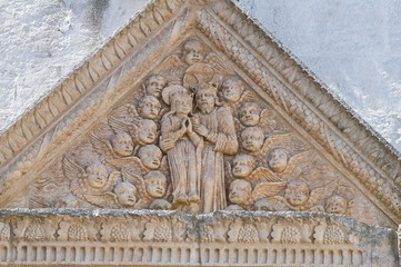 Church of Spirito Santo. Ostuni. Puglia. Italy.