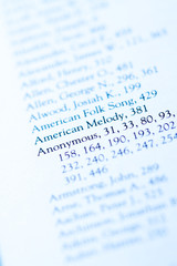 Anonymous Songwriters