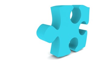 Blue puzzle